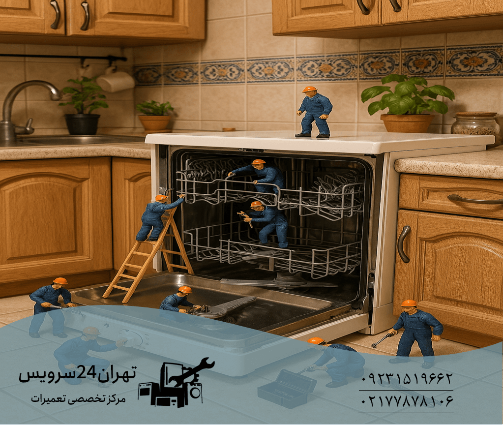 چرا ظرفشویی روشن نمیشه